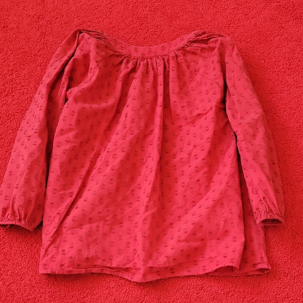 Universal Thread Scarlet Textured Top - Picture 6 of 6